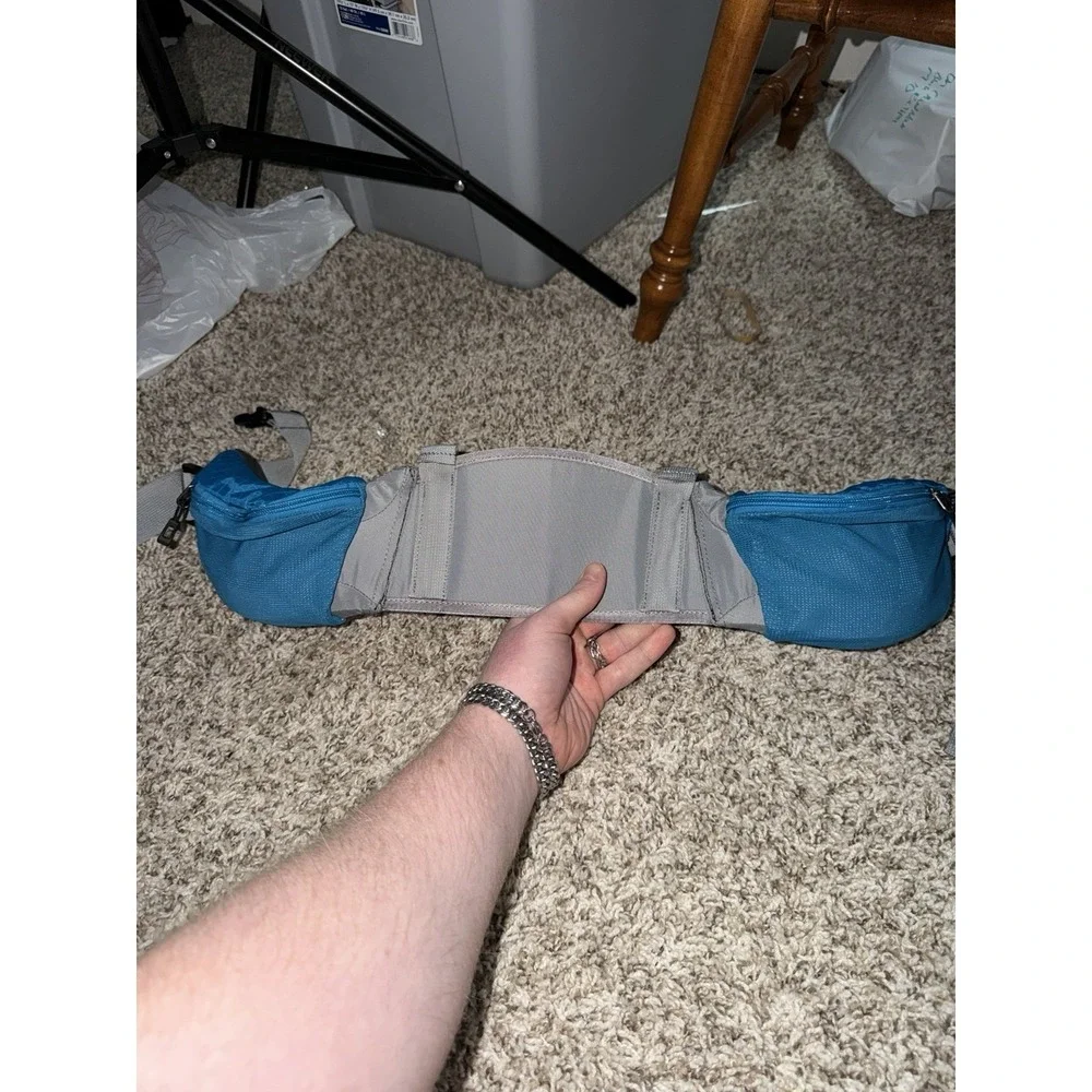 REI Women's XS‎ Hip Belt Backpacking Gray Blue BRAND NEW